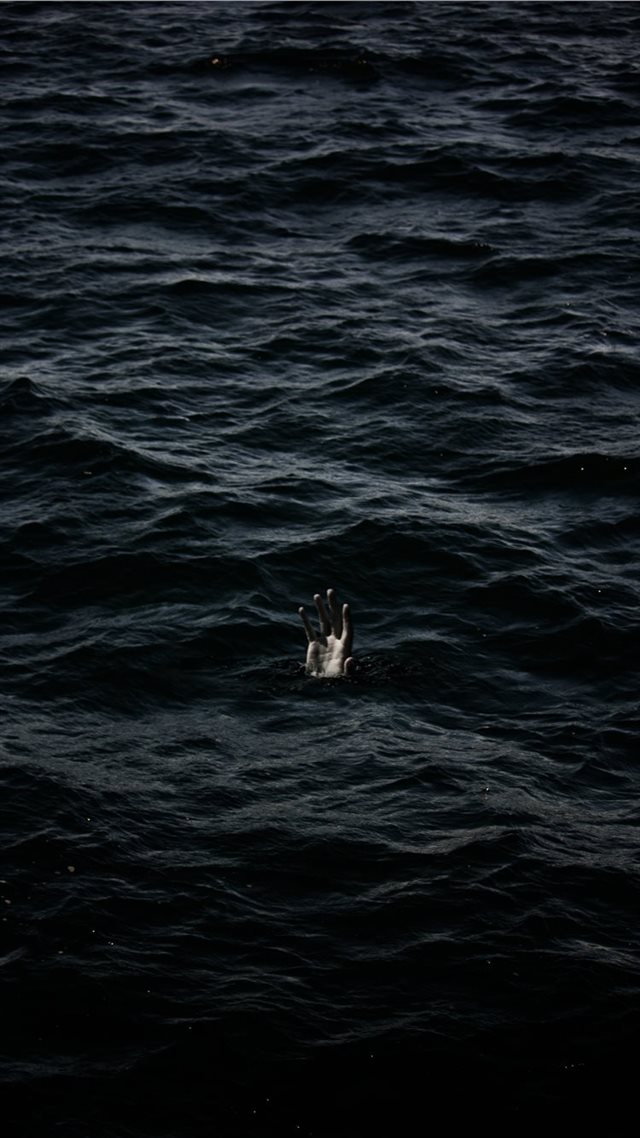 1080x1920 human hand on body of water - outdoors iPhone 8 Wallpaper