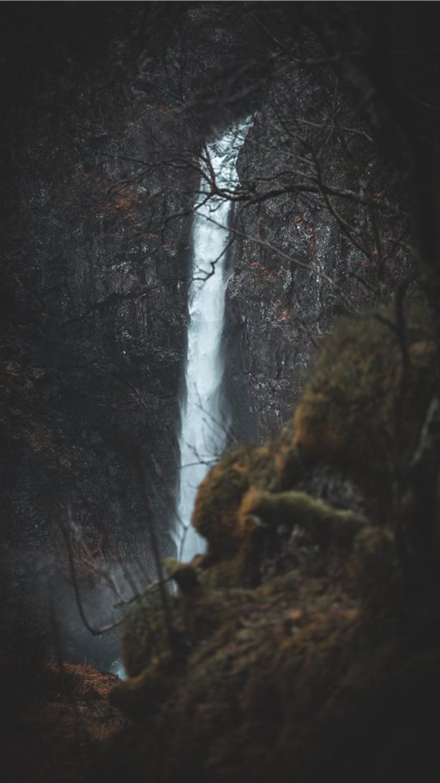1080x1920 Månafossen - river iPhone 8 Wallpaper