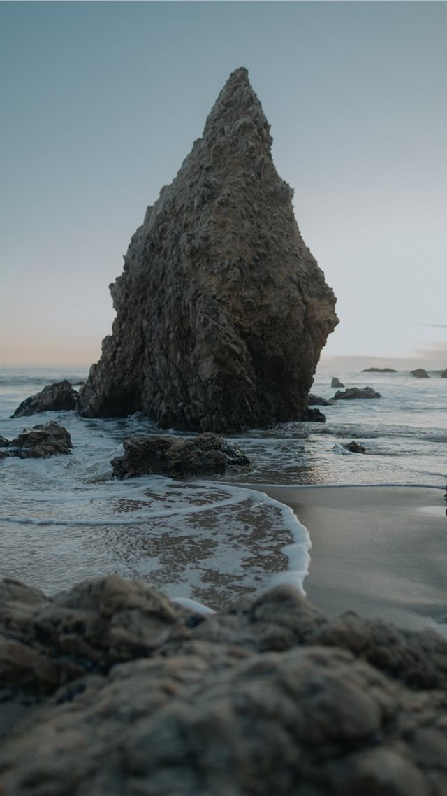 1080x1920 El Matador Beach  Malibu - shoreline iPhone 8 Wallpaper