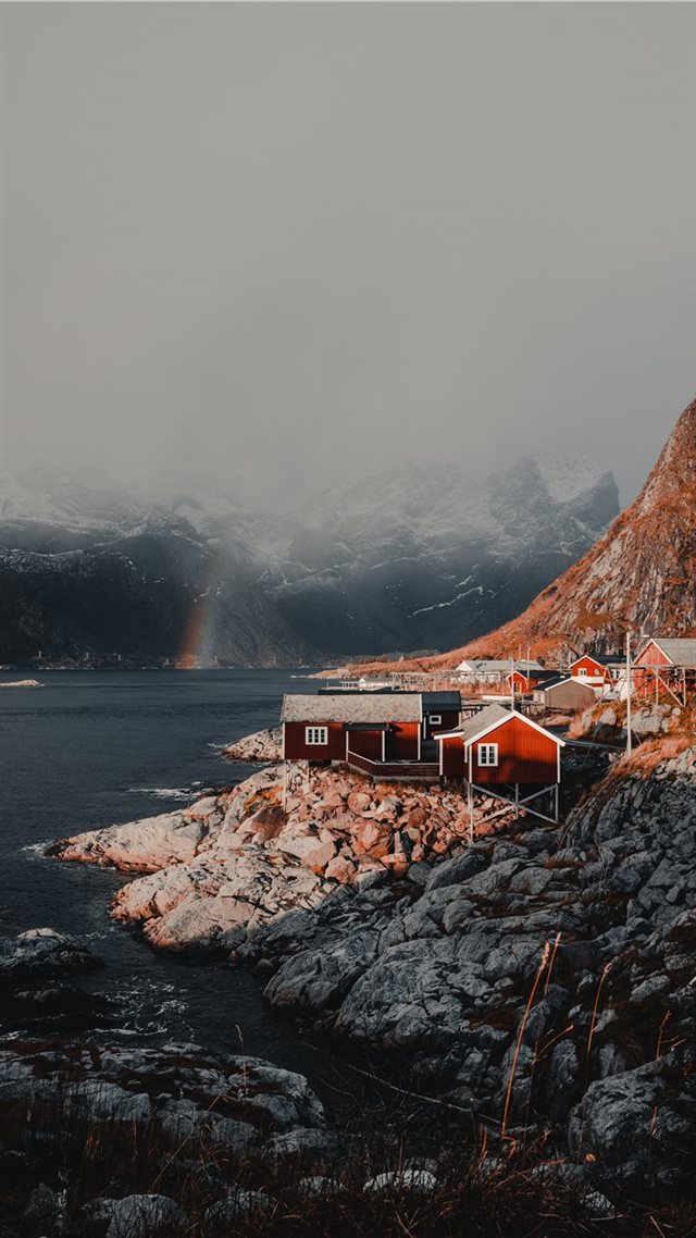 1080x1920 Lofoten  Norway - countryside iPhone 8 Wallpaper