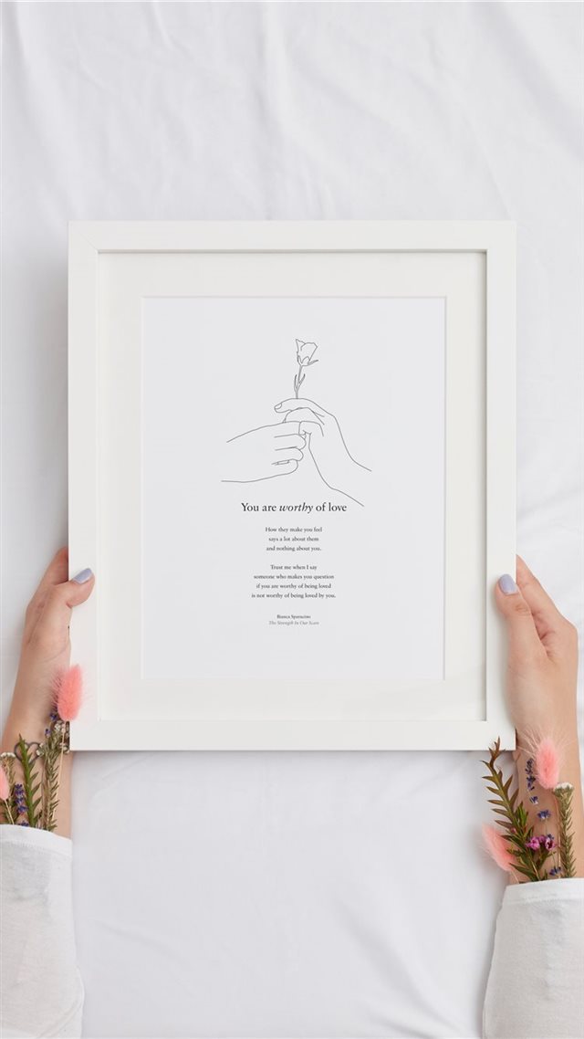 1080x1920 Poem from Bianca Sparacino  print from shopcatalog... -  iPhone 8 Wallpaper