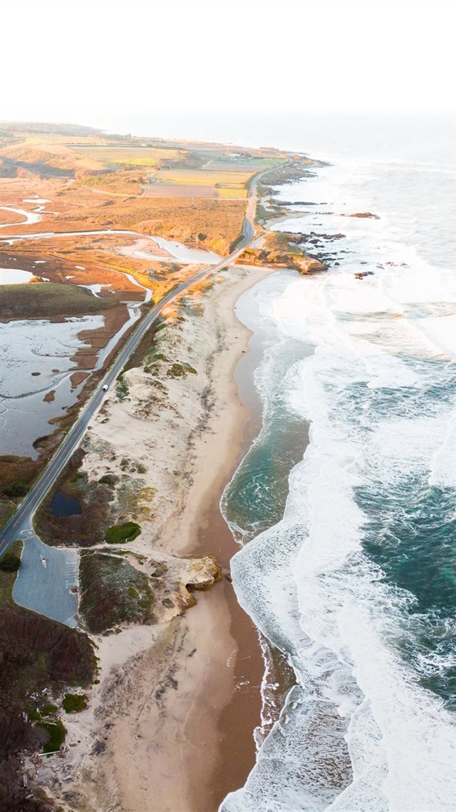 1080x1920 18365 Cabrillo Hwy S  San Gregorio  United States - sea waves iPhone 8 Wallpaper