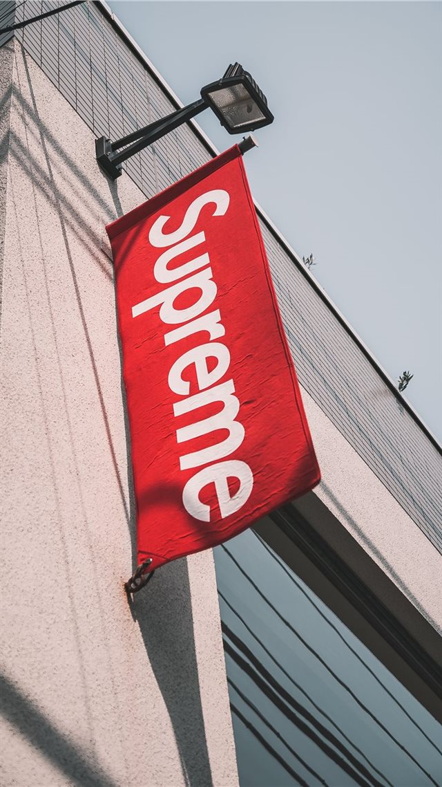 1080x1920 Supreme Harajuku  Tokyo  Japan - text iPhone 8 Wallpaper