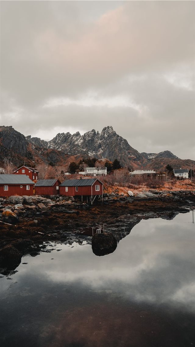 1080x1920 Lofoten  Norway - architecture iPhone 8 Wallpaper