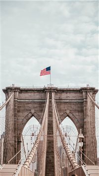 Brooklyn Bridge  new york  USA wallpaper
