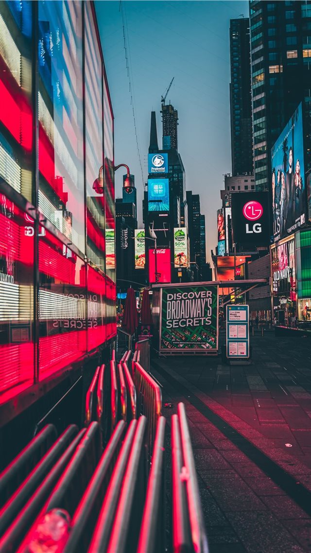 1080x1920 Times Square  New York  United States - road iPhone 8 Wallpaper