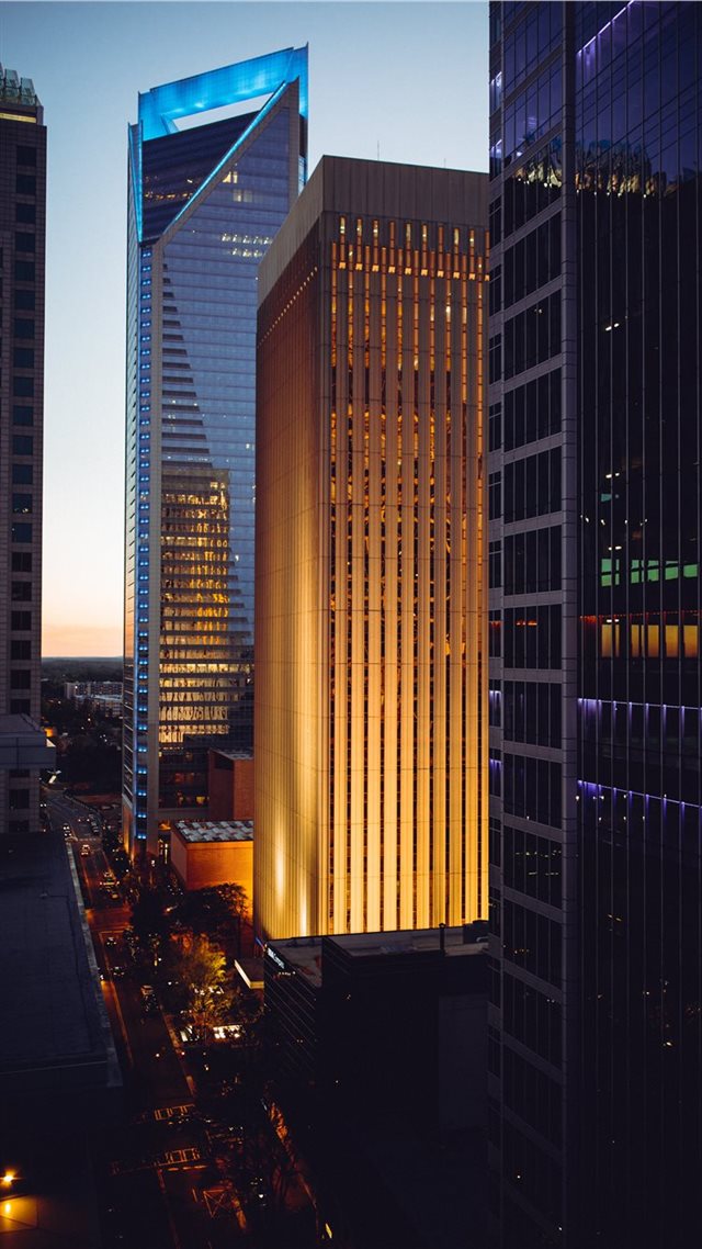 1080x1920 Uptown  Charlotte  US - tower iPhone 8 Wallpaper