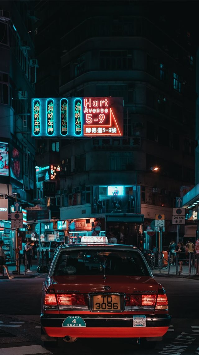 1080x1920 Hart Avenue Neon - hong kong iPhone 8 Wallpaper