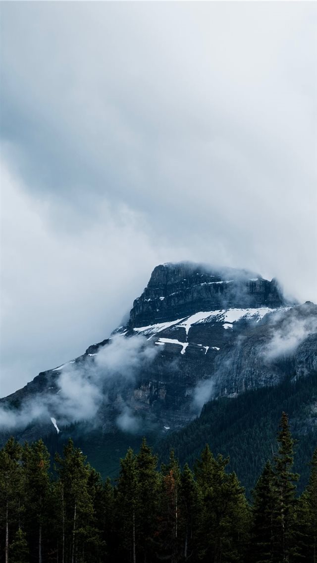1080x1920 Banff  Alberta  Canada - peak iPhone 8 Wallpaper