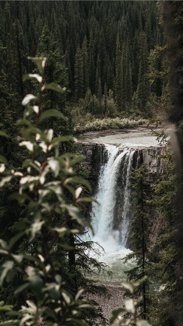 1080x1920 Hidden Falls - ornament iPhone 8 Wallpaper
