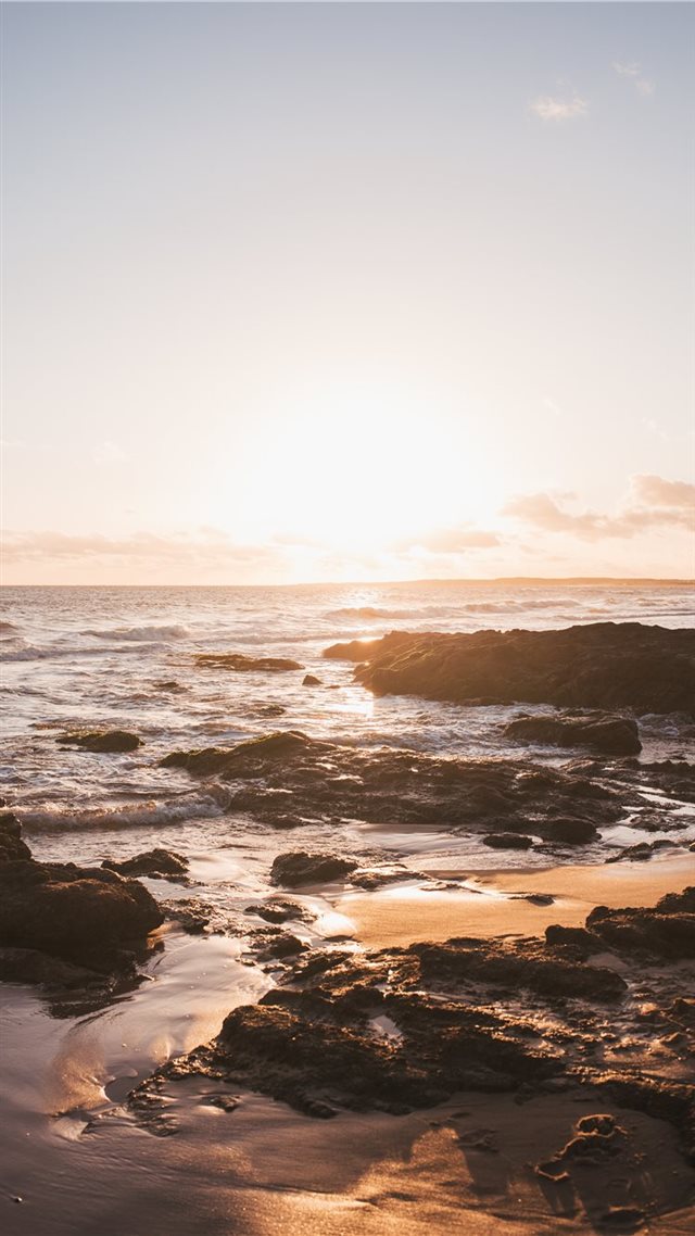 1080x1920 Golden hour - coast iPhone 8 Wallpaper