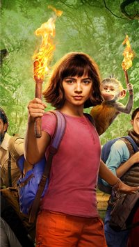 dora the explorer movie 8k wallpaper