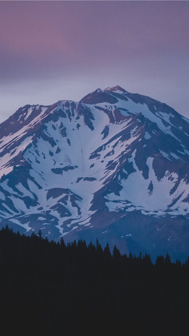 1080x1920 Sunset over the mountain   - colors iPhone 8 Wallpaper