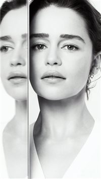 emilia clarke portrai sameyou charity wallpaper