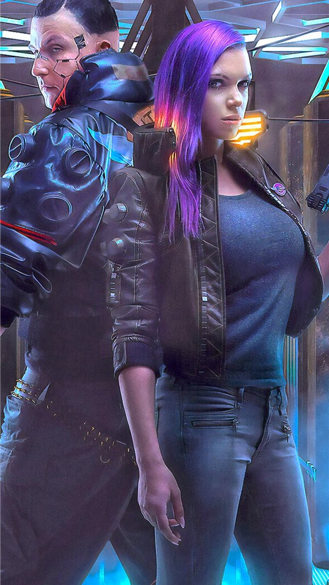 1080x1920 cyberpunk 2077 game cosplay - artstation iPhone 8 Wallpaper