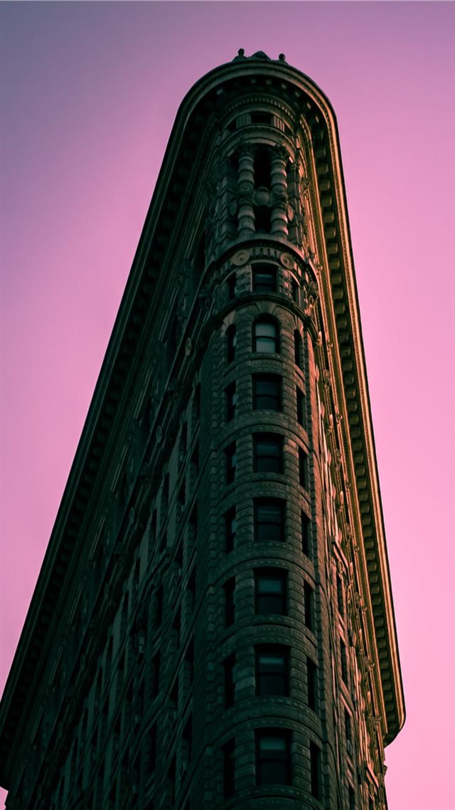 1080x1920 Flatiron sunset      david w... - intersection iPhone 8 Wallpaper