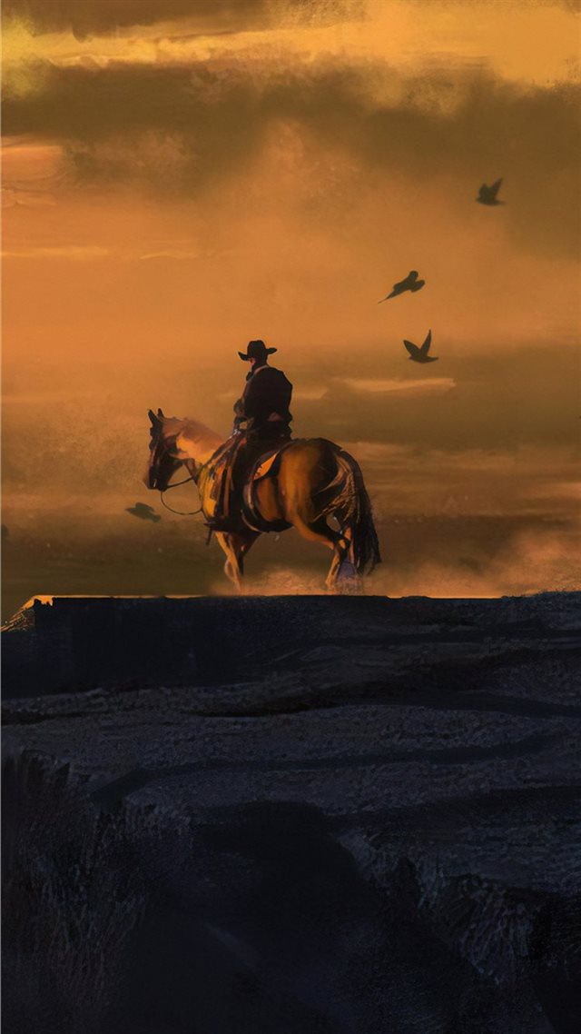 1080x1920 red dead redemption 4k landhscape - artstation iPhone 8 Wallpaper
