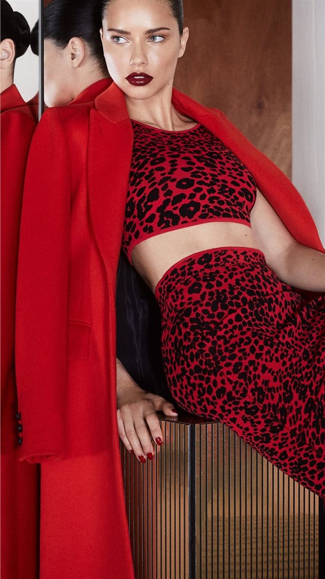 1080x1920 adriana lima bcbgmaxazria fall 2019 campaign - girls iPhone 8 Wallpaper