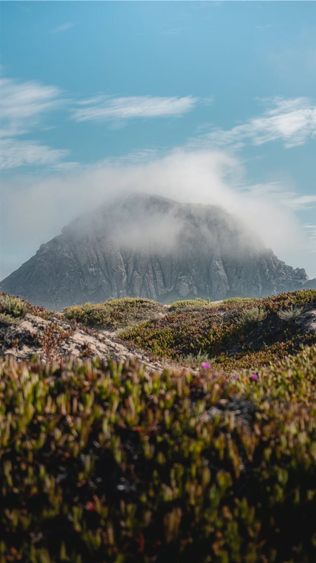 1080x1920 Morro Rock California - freeway iPhone 8 Wallpaper