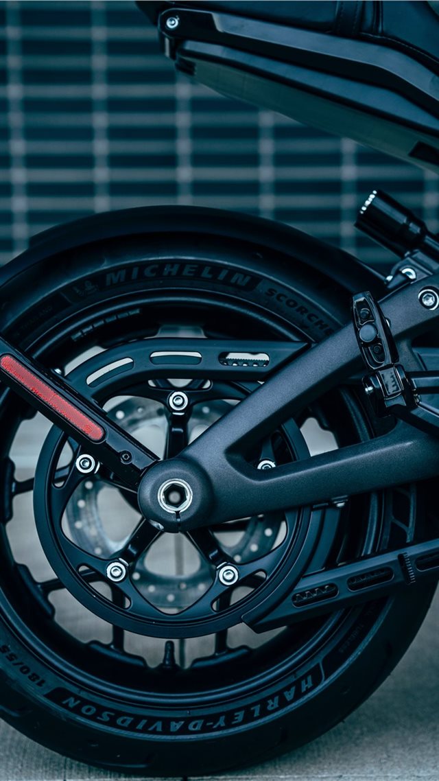 1080x1920 black motorcycle - clock iPhone 8 Wallpaper