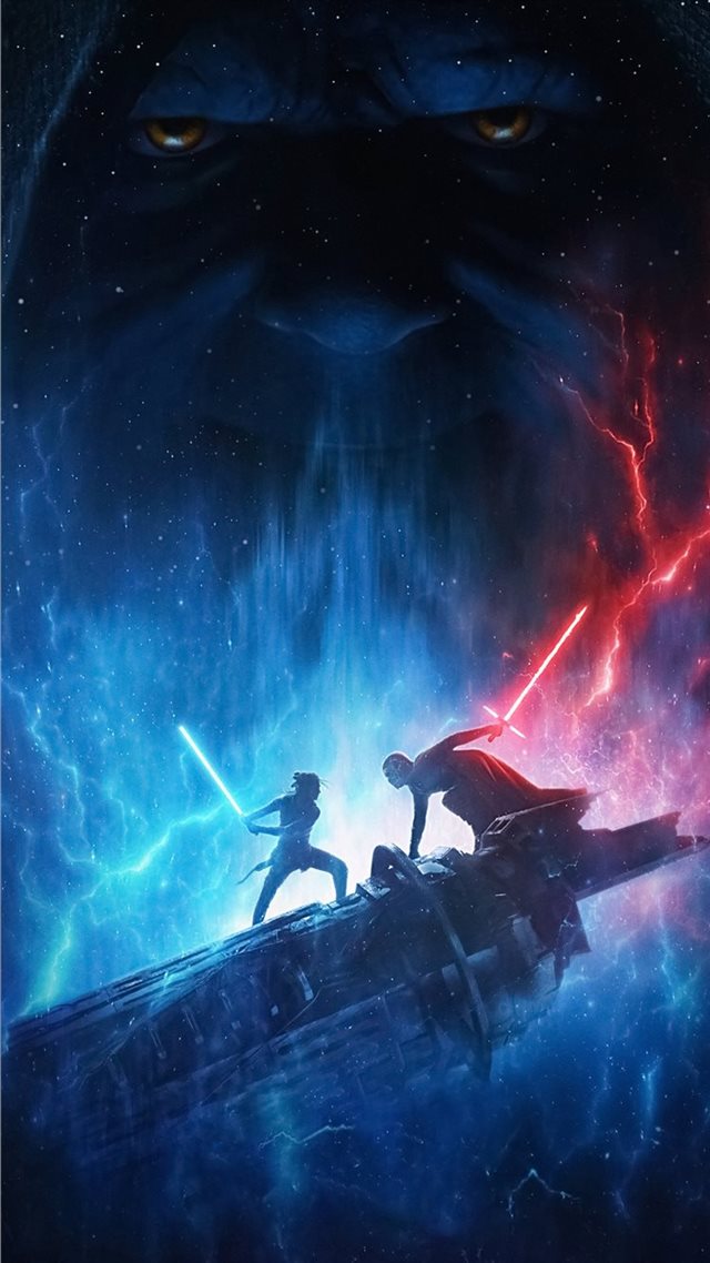1080x1920 star wars the rise of skywalker 2019 4k - rey iPhone 8 Wallpaper