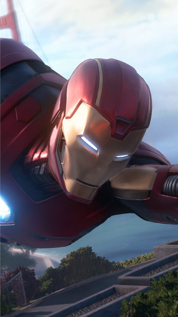 Marvel Avengers Iron Man Iphone 8 Wallpapers Free Download