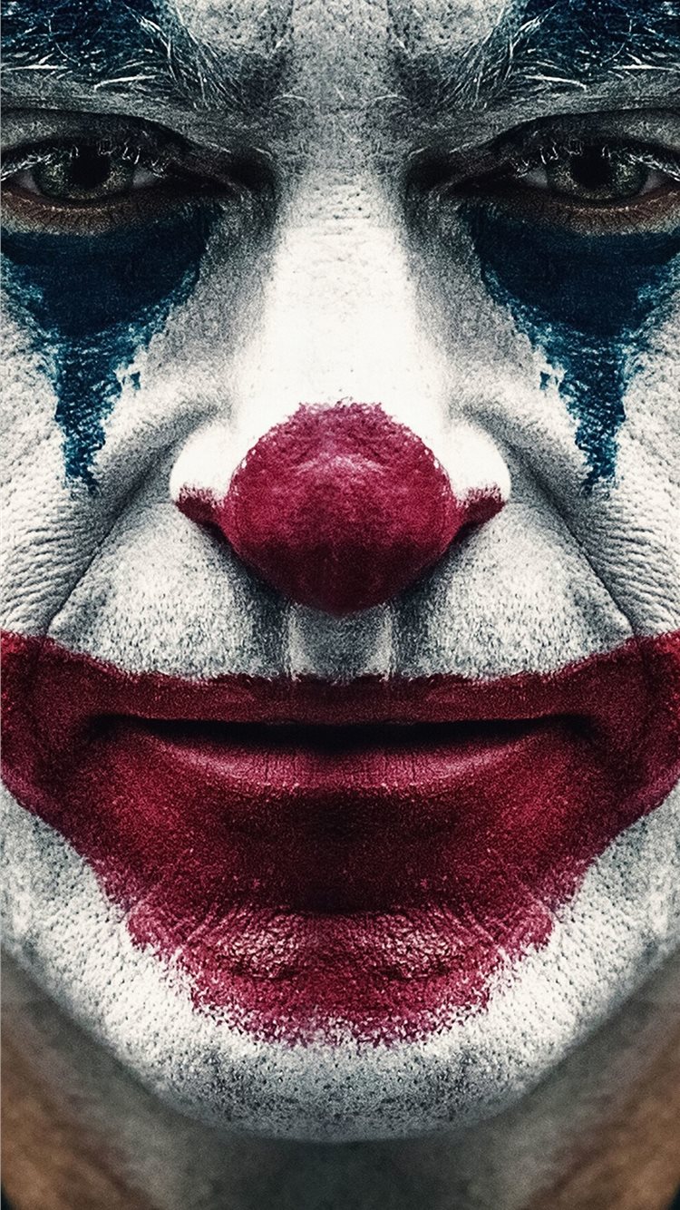 joker 2019 joaquin phoenix clown iPhone 8 Wallpapers Free Download