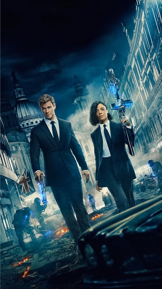 1080x1920 men in black international poster 4k - chris hemsworth iPhone 8 Wallpaper
