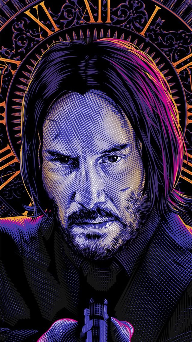 1080x1920 john wick art movie -  iPhone 8 Wallpaper