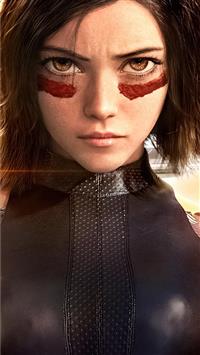 5k alita battle angel wallpaper