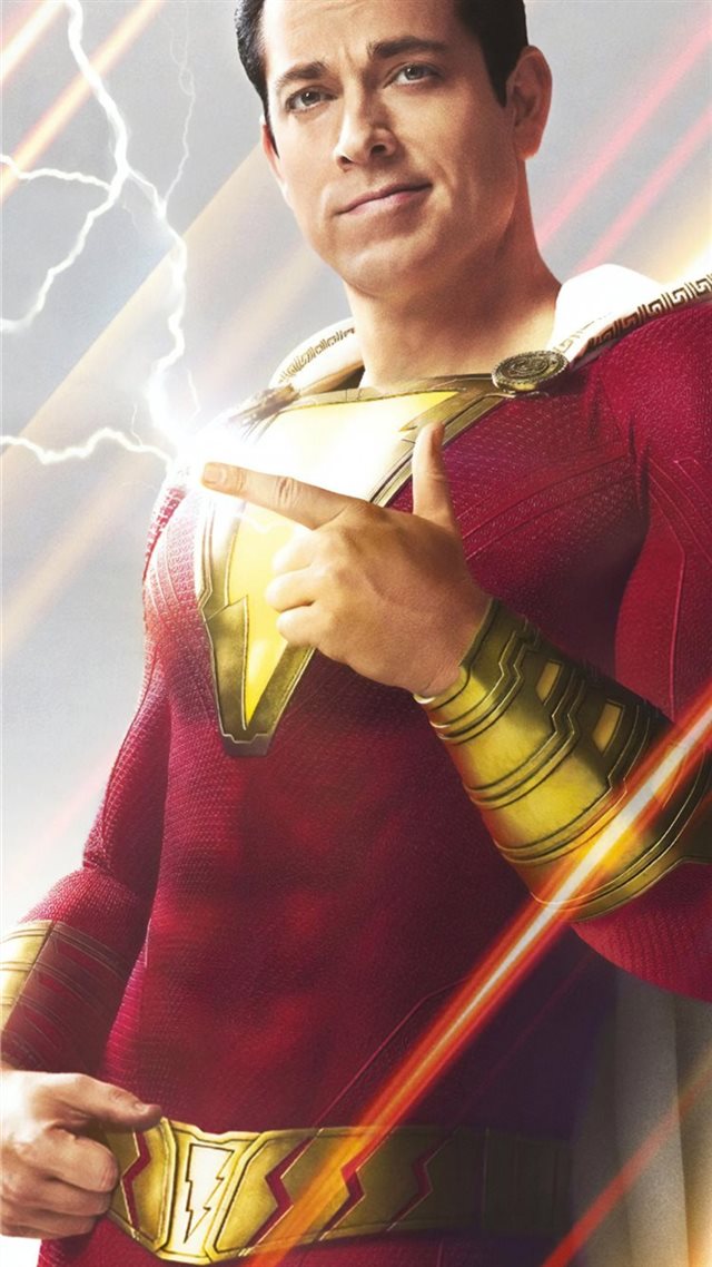 1080x1920 shazam movie 4k poster - poster iPhone 8 Wallpaper