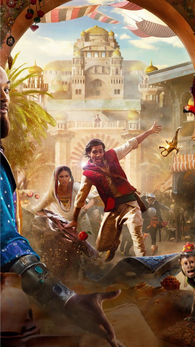 1080x1920 aladdin 2019 4k - aladdin iPhone 8 Wallpaper