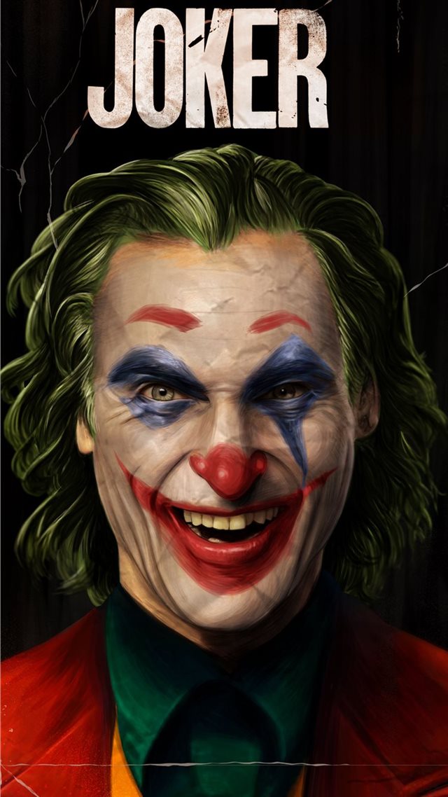 1080x1920 5k joker joaquin phoenix 2019 - poster iPhone 8 Wallpaper