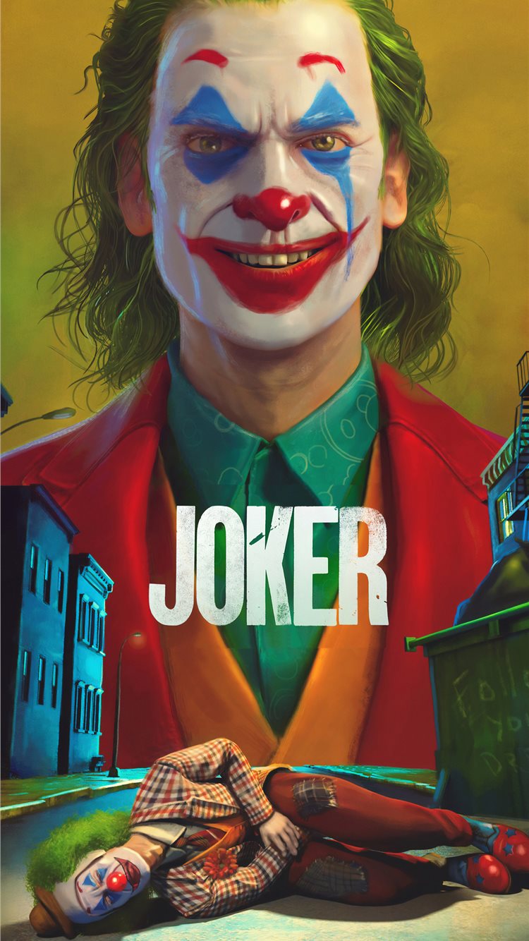 joker movie4k art iPhone 8 Wallpapers Free Download