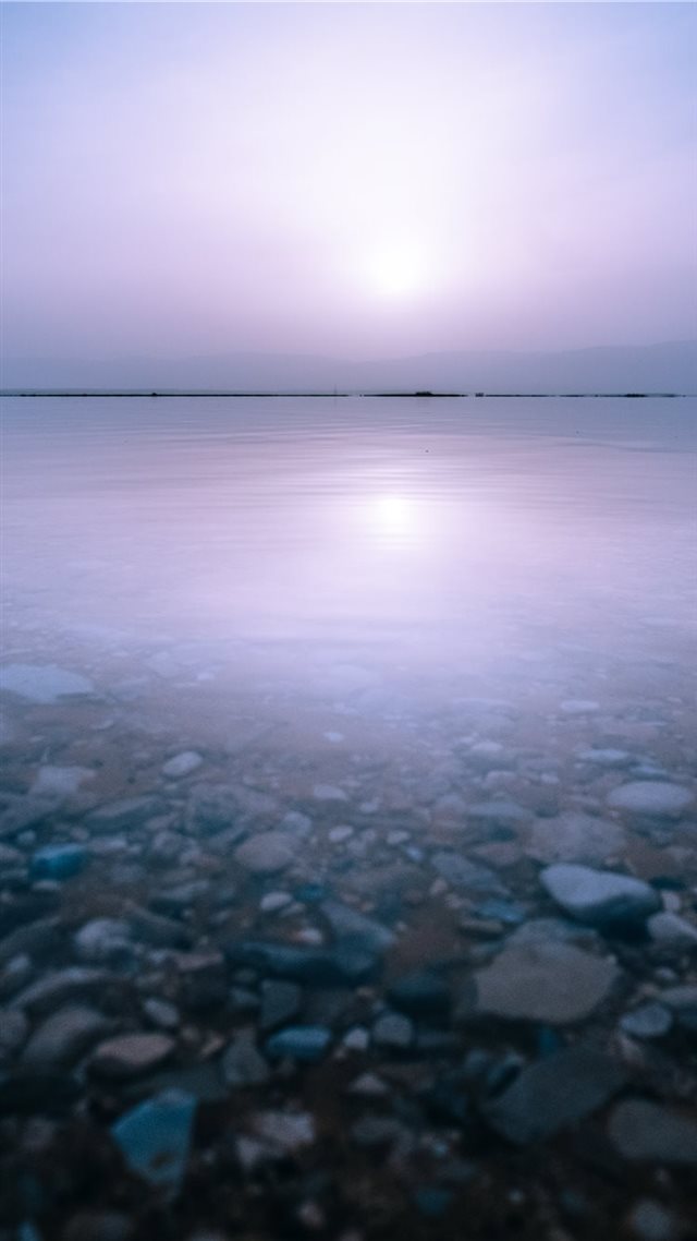 1080x1920 stones and body of watr - sun iPhone 8 Wallpaper