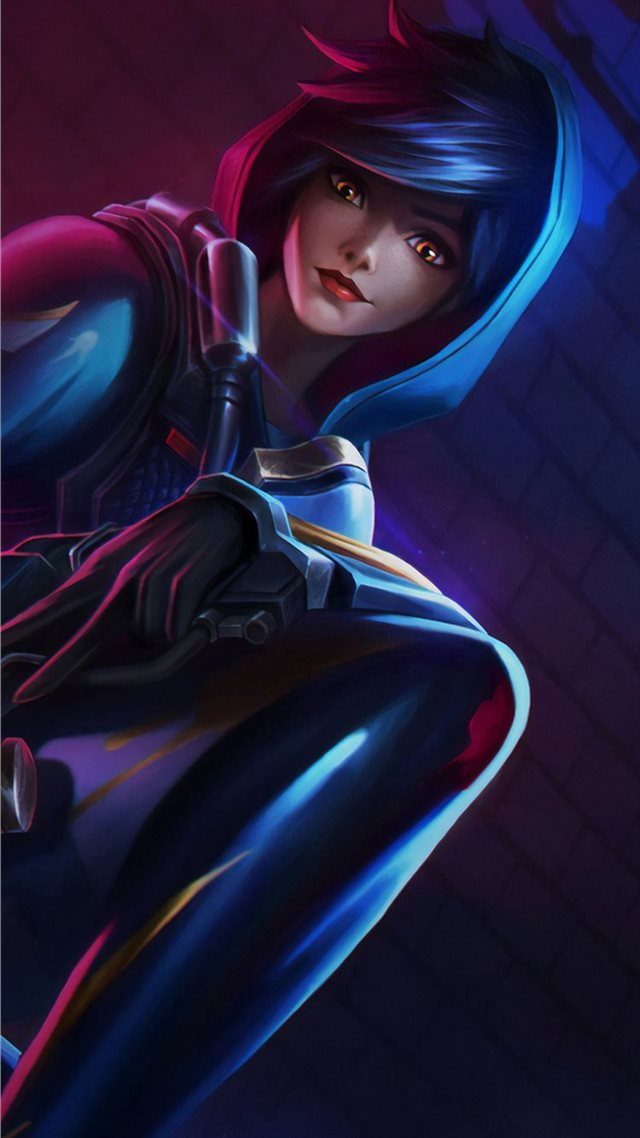 1080x1920 tracer overwatch artworks 4k - artstation iPhone 8 Wallpaper