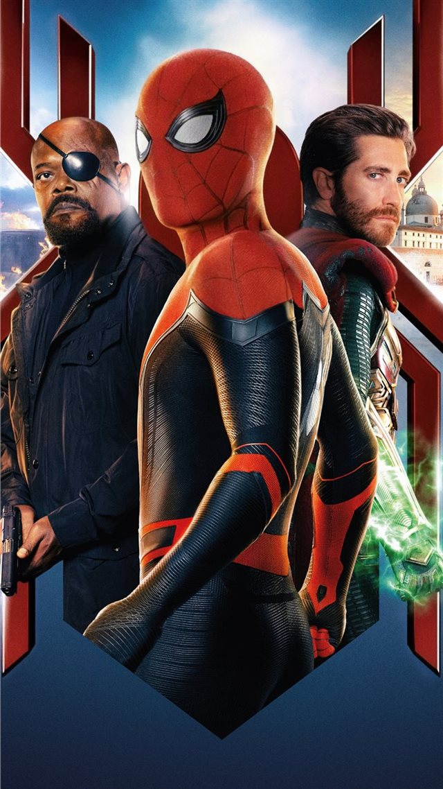1080x1920 spiderman far from home 2019 movie -  iPhone 8 Wallpaper