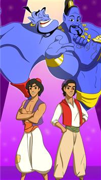aladdin 2019 artwork wallpaper