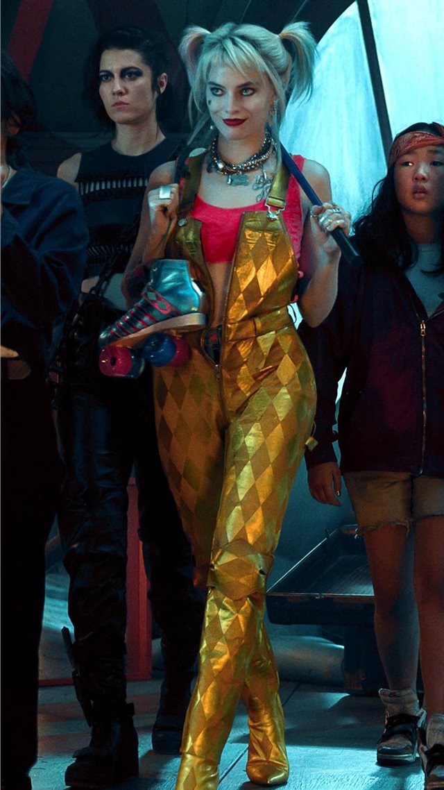 1080x1920 birds of prey 2020 movie team -  iPhone 8 Wallpaper