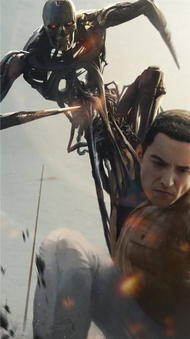 1080x1920 2019 terminator dark fate art - terminator 6 iPhone 8 Wallpaper