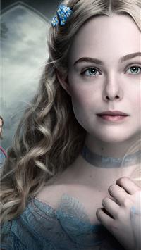 elle fanning as princess aurora in maleficent mist... wallpaper