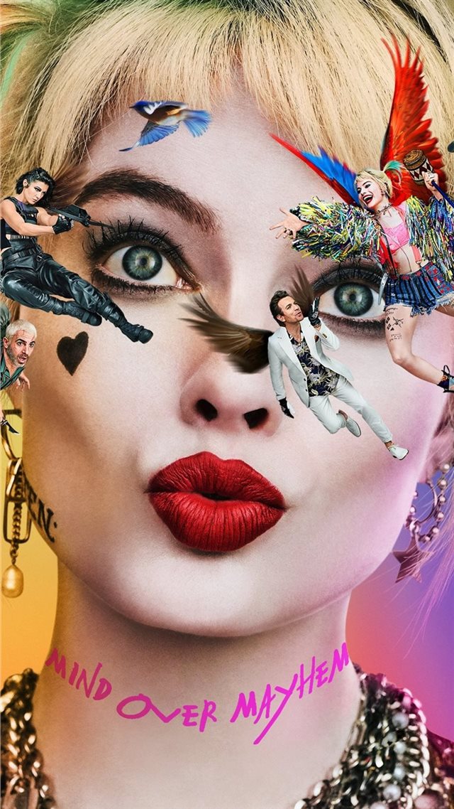 1080x1920 birds of prey 2020 movie 4k - birds of prey iPhone 8 Wallpaper
