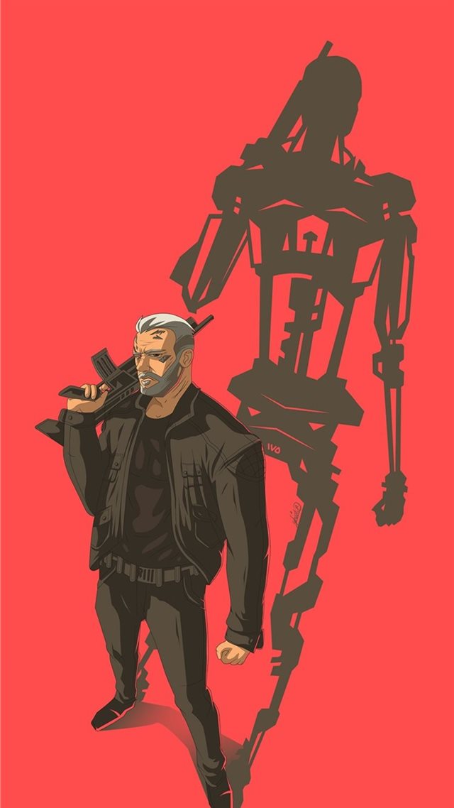 1080x1920 art terminator dark fate 4k - terminator 6 iPhone 8 Wallpaper