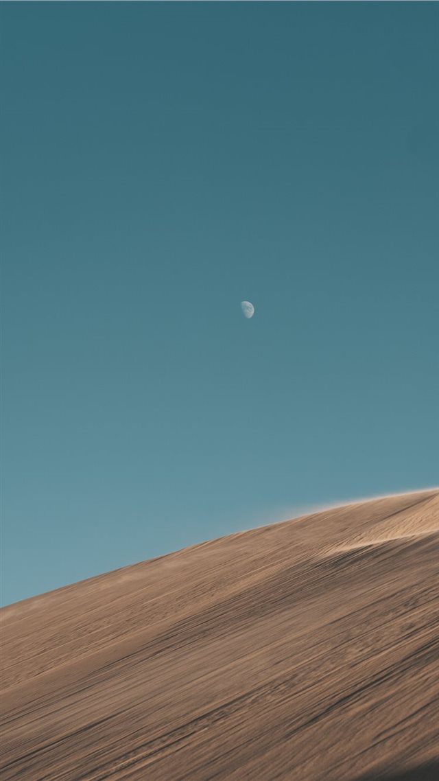 1080x1920 brown sand mountain - moon iPhone 8 Wallpaper