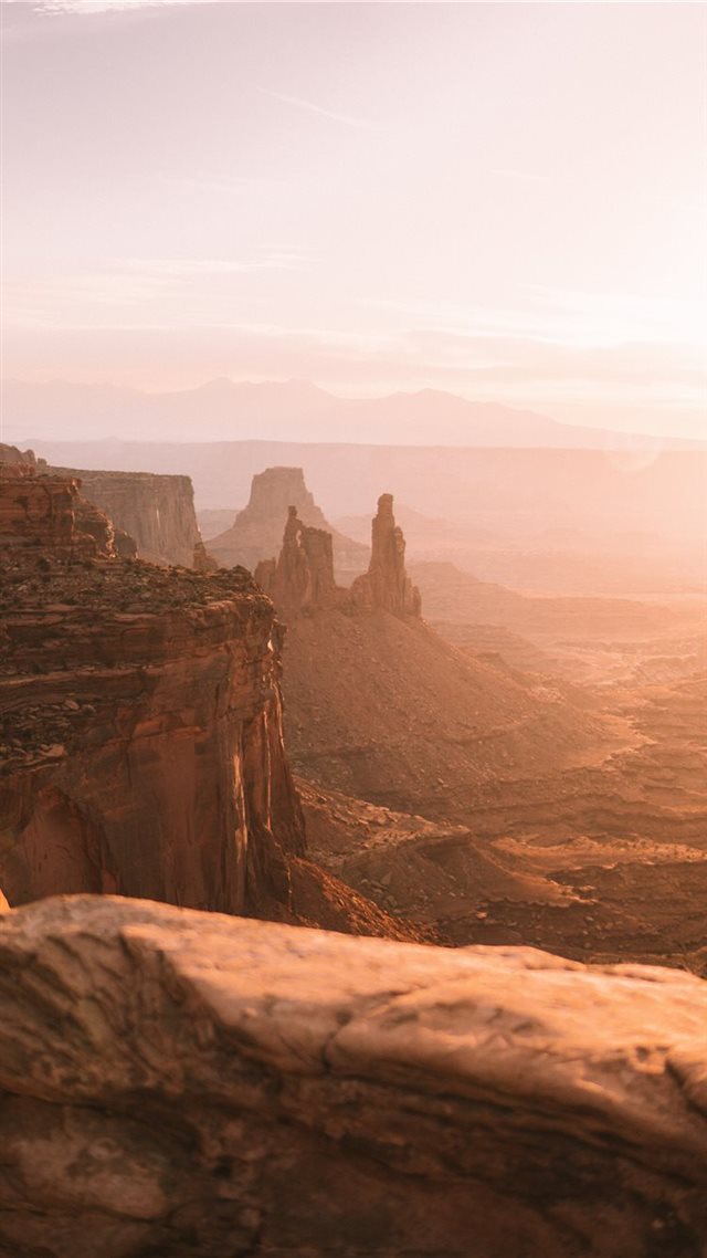 1080x1920 brown rock formation at daytime - mountain iPhone 8 Wallpaper