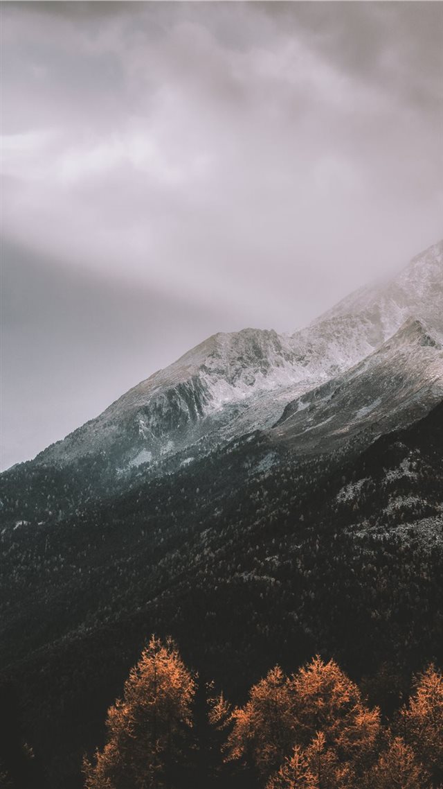 1080x1920 mountain covered by snow during daytime - italy iPhone 8 Wallpaper