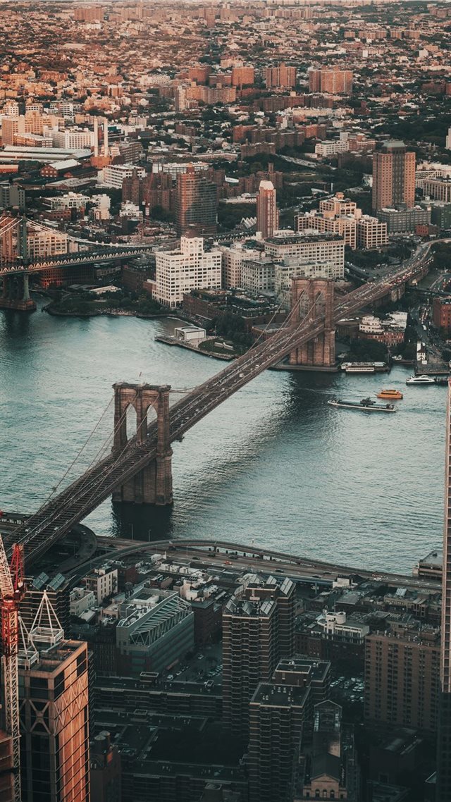 1080x1920 Brooklyn city during day - scenery iPhone 8 Wallpaper
