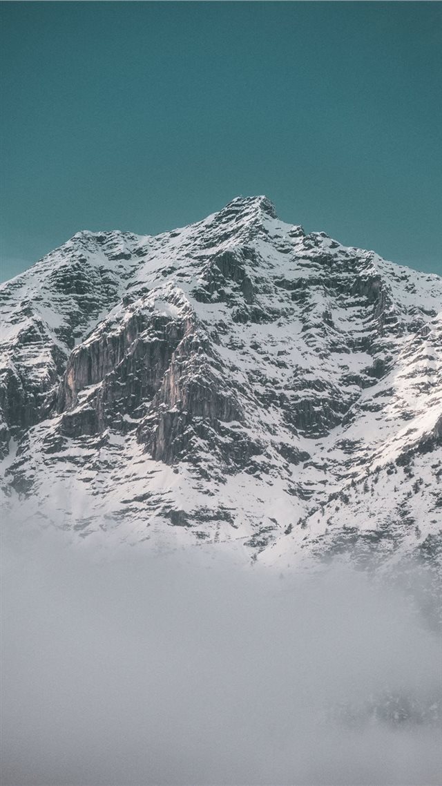 1080x1920 snow mountain - winter iPhone 8 Wallpaper