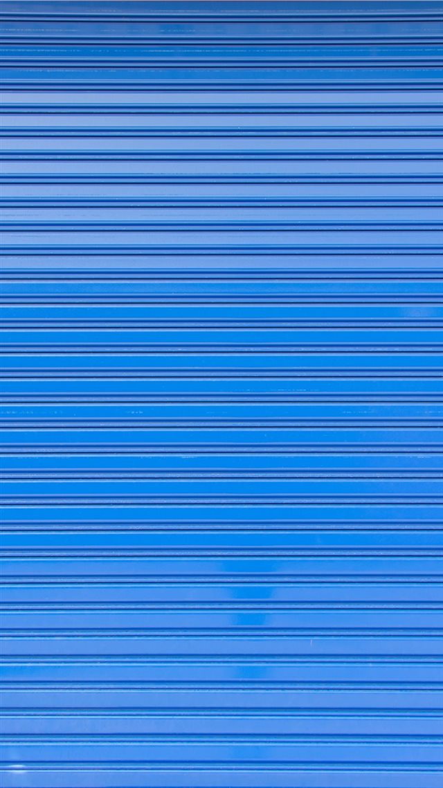 1080x1920 Blue roller shutter of a warehouse - color iPhone 8 Wallpaper