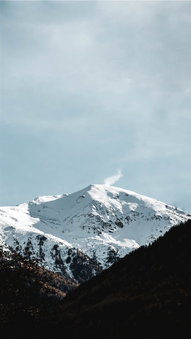 1080x1920 bird's eye view photography of snow mountain - mountains iPhone 8 Wallpaper
